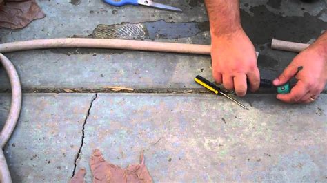 How To Fix A Split Garden Hose Low Cost Very Easy You Can Do It