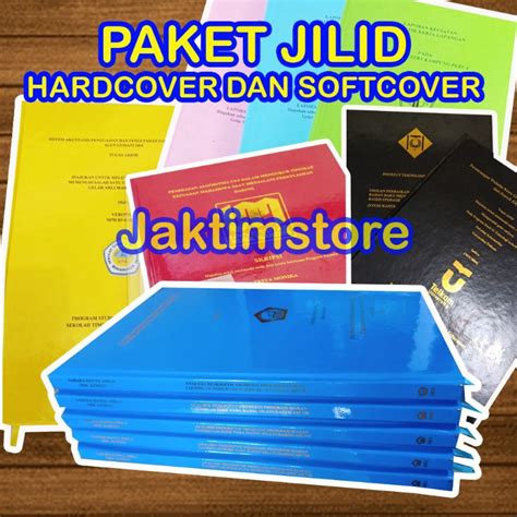 Jual Paket Jilid Hardcover Dan Softcover Shopee Indonesia
