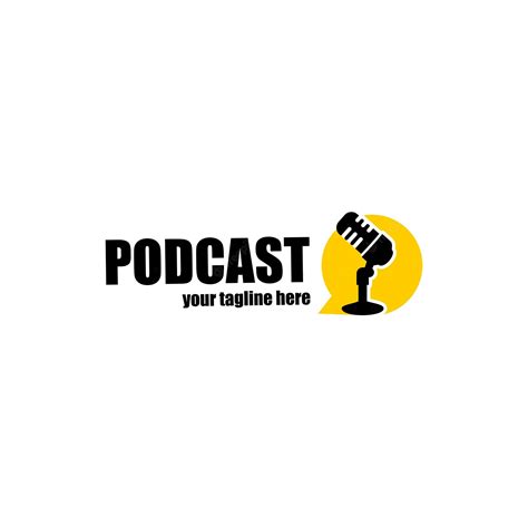 Premium Vector Podcast Logo Design Concept