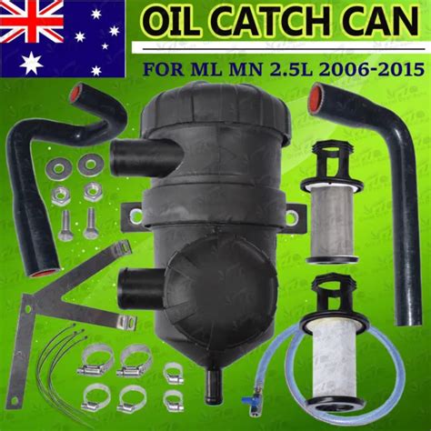 Oil Catch Can Filter Kit For Mitsubishi Triton 2006 2015 Ml Mn