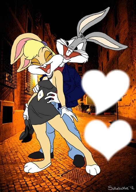 Photo Montage Lola Bunny End Bugs Bunny Love Pixiz