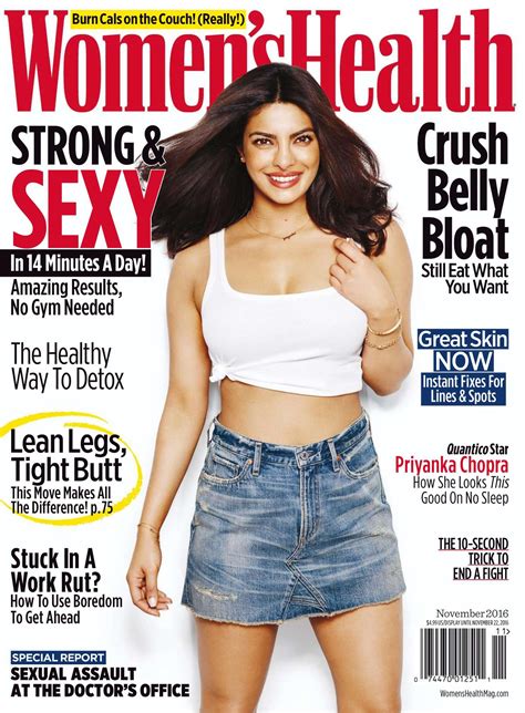 Priyanka Chopra Women S Health Us Magazine November Gotceleb