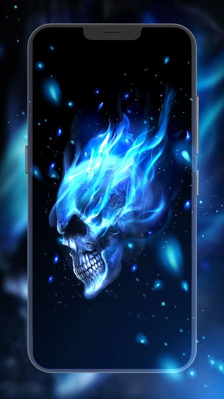 Flaming Skull Live Wallpaper Free Android Live Wallpaper Download