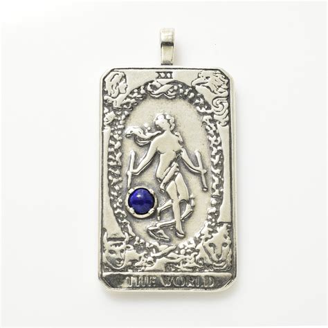 Check spelling or type a new query. World Tarot Card Pendant, Large