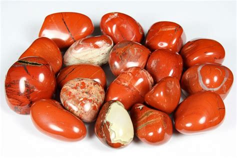 Large Tumbled Red Jasper Stones For Sale