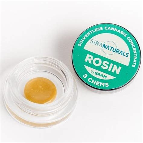 3 Chems Sira Naturals Live Rosin For Sale Online Premium Thc Concentrates