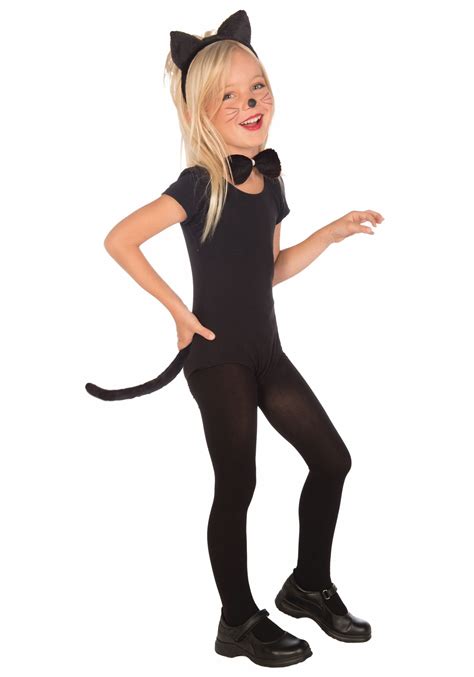 Child Black Cat Kit Cat Woman Costume Cat Costume Kids Black Cat