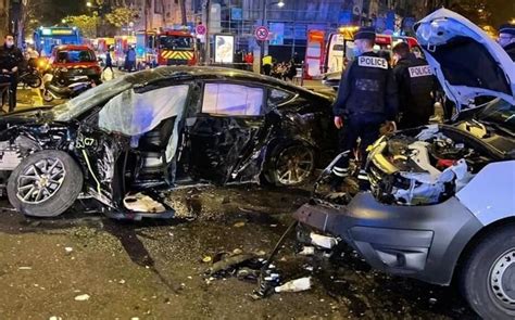 Accident Mortel Paris Le Conducteur De La Tesla Est S R D
