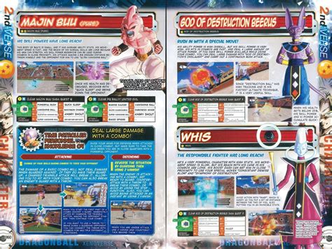 Dragon Ball Xenoverse Character Guide Translations Shonengames