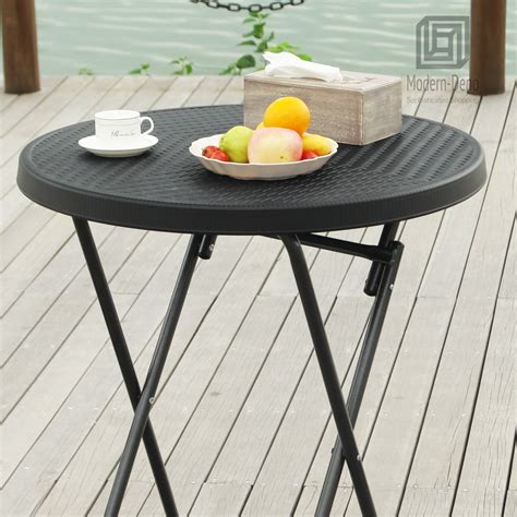 Check out our plastic bar table selection for the very best in unique or custom, handmade pieces from our kitchen & dining tables shops. Plastic Bar Height Folding Table Portable Round Bistro ...