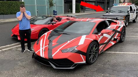 Out of these which one's your favorite? COP SEARCHES MY LAMBORGHINI FOR CRAZY WRAP?! - YouTube