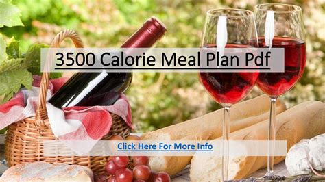 Calaméo 3500 Calorie Meal Plan Pdf