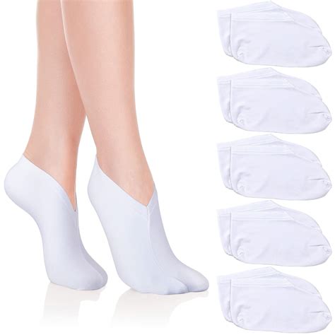 5 Pairs Moisturizing Socks Overnight Spa Socks For Dry Feet Moisture Enhancing