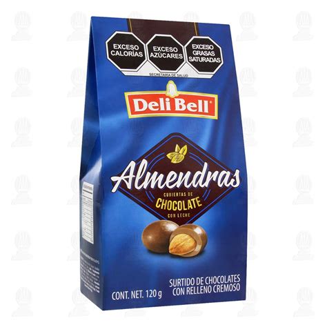 Almendras Deli Bell Cubiertas De Chocolate Gr