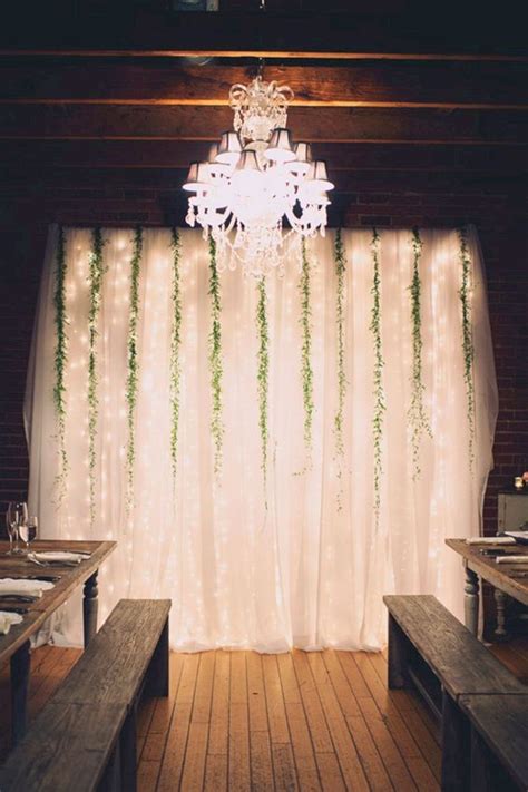 20 Wonderful Wedding Backdrop Ideas For Perfect Wedding Party Diy
