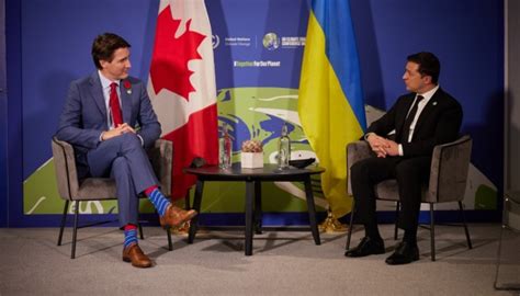 Zelensky Trudeau Discuss Further Defense Cooperation