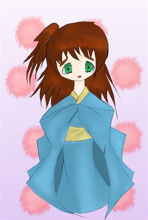 Kimono Girl Chibi By Heartbeatangel7575 On Deviantart