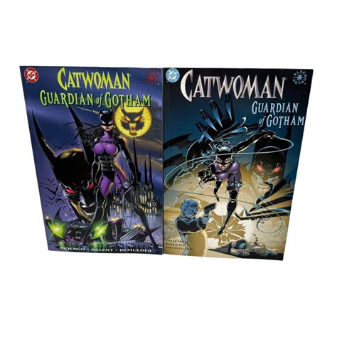 Catwoman Guardian Of Gotham 1 2 Complete Set Jim Balent Etsy