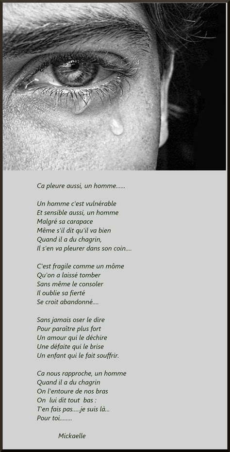 Poeme D Amour Qui Fait Pleurer Un Homme Automasites