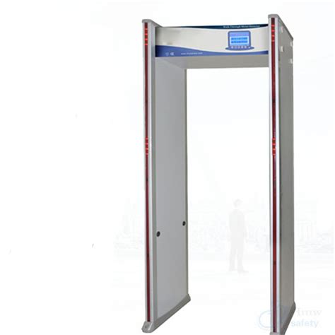 255 Level High Sensitivity Body Metal Detectors 33 Zones Door Metal