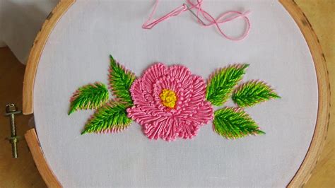 Learn how to embroider with lovecrafts.com, our handy tutorials are perfect for beginners, to intermediate and advanced levels, what are you waiting for? Hand Embroidery: Flower stitch - YouTube