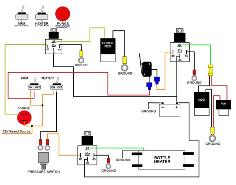 Power to switch box #1, switch box #1 to light, light to in the following diagram, we show power entering switch #1, from switch #1 to the light, and. Wiring window switch to nitrous kit - LS1TECH