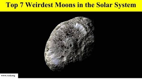 Top 7 Weirdest Moons In The Solar System Exploring Amazing Cosmic