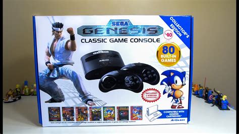 Sega Genesis Classic Console 80 Games In One Youtube