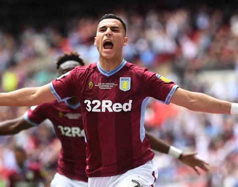 Aston Villa Celebrate The First Goal At Wembley Birmingham Live