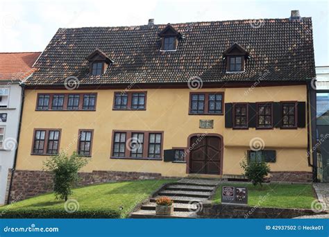 Johann Sebastian Bach House Stock Photo Image Of Germany Eisenach