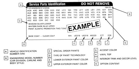 Repair Guides Serial Number Identification Vehicle