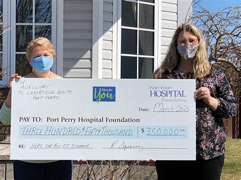 Celebrating Your Support Port Perry Hospital Foundation