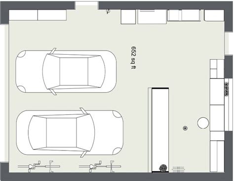 Garage Floor Plan Layout Flooring Ideas