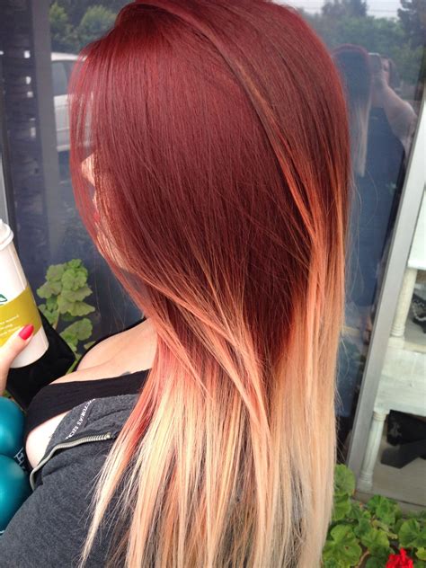 hairstyle trends 30 best red and blonde hair color ideas you ll see this year photos colle