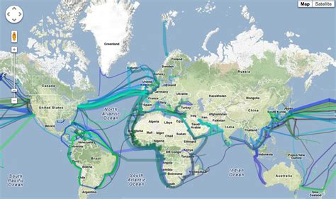 How Are Undersea Cables Laid In The Oceans Advantages Over Satellite