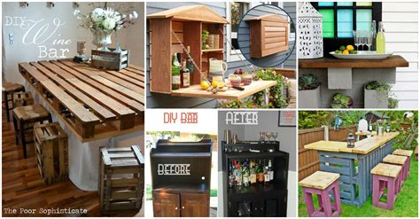 If you don;t have an idea how to refresh your garden, we have amazing diy ideas for you. 30+ Creative DIY Wine Bars for Your Home and Garden