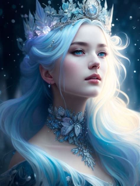 Ice Majesty Beautiful Digitalart Icequeen Fantasy Love Fairytale