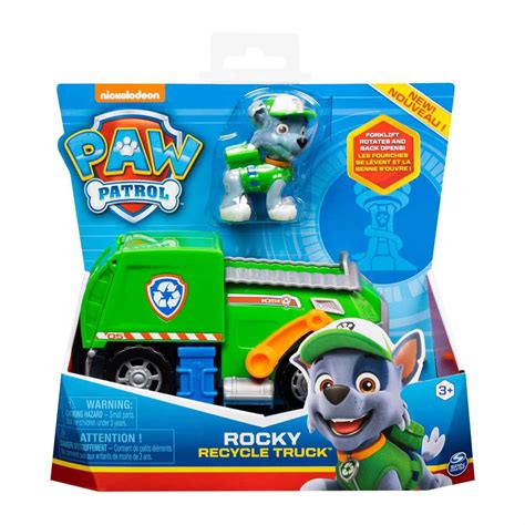 Paw Patrol Vehicle Rocky Recycle Truck