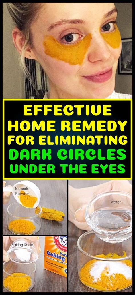 Effective Home Remedy For Eliminating Dark Circles Under The Eyes