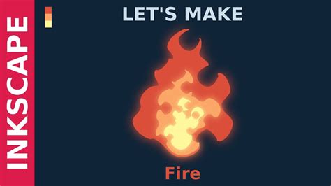 inkscape tutorial how to draw fire youtube