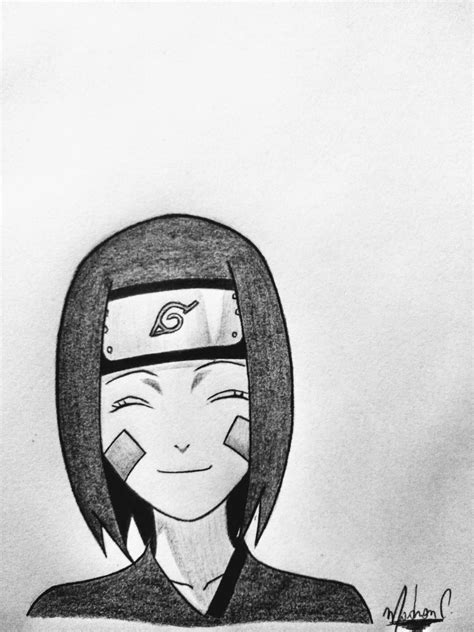 Rin Nohara From Naruto Çizilecek şeyler Çizim Rehberleri Çizim
