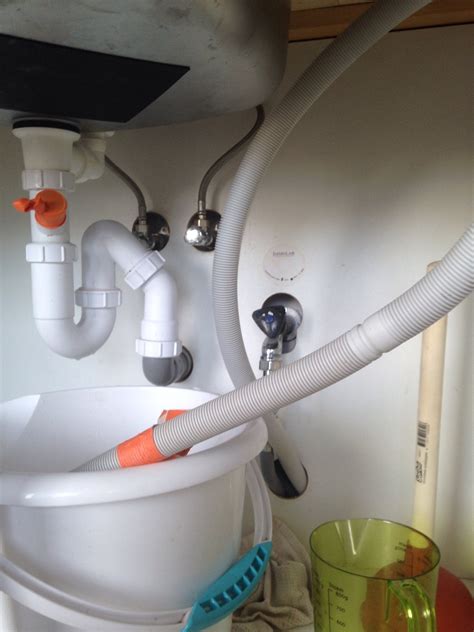 Double kitchen sink plumbing with dishwasher certainly sounds like a headache but it s not. Cant get Kitchen sink to drain, maybe been draining ...