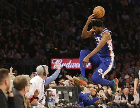 Joel Embiid 76ers Send Knicks Reeling To 18th Straight Loss Inquirer Sports