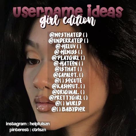 Helpfulszn On Ig Name For Instagram Usernames For Instagram