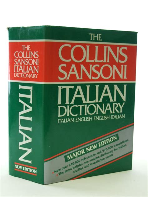 Collins Italian English Dictionary Collins Spanish English English