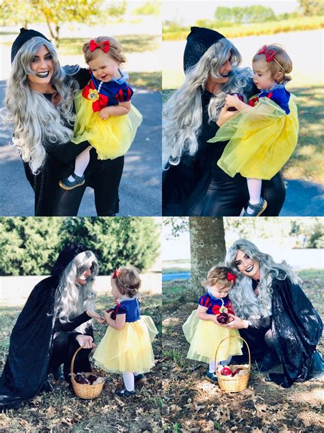 Snow White And The Evil Queen Daughter Halloween Costumes Mother