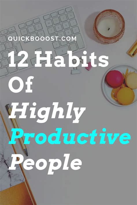 How To Be Productive 22 Habits Of Highly Productive People