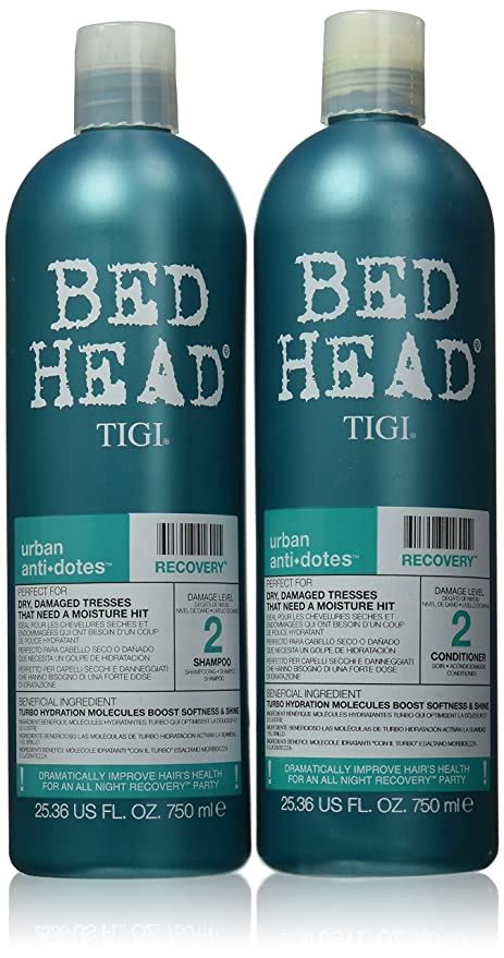 Amazon Com Tigi Bed Head Recovery Shampoo And Conditioner Duo