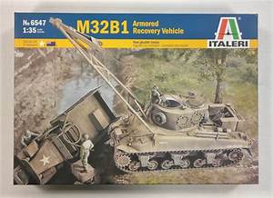 Italeri, 6547, M32b1, Armored, Recovery, Vehicle, Military, Model, Kit
