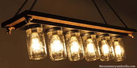 Every Dining Room Needs One Of These Diy Rustic Mason Jar